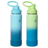 Thermoflask 2 Pack Water Bottle 24oz Ocean Waves & Lemonade