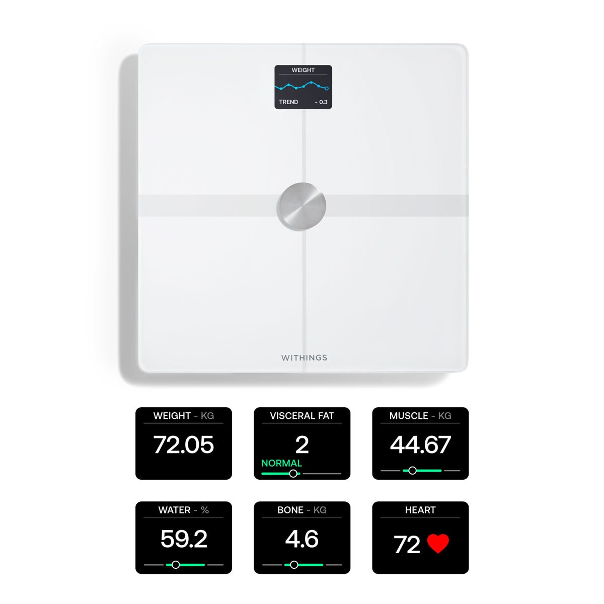 WITHINGS Body Smart Advanced Body Composition Wi-Fi Scale