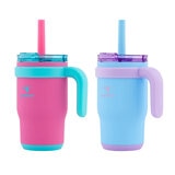coldee pink and teal mug side shot