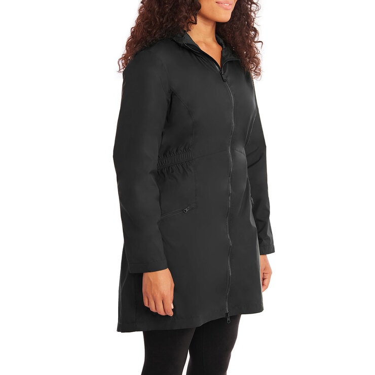 Kirkland Signature Women's Hooded Lightweight Jacket in Black Costco UK