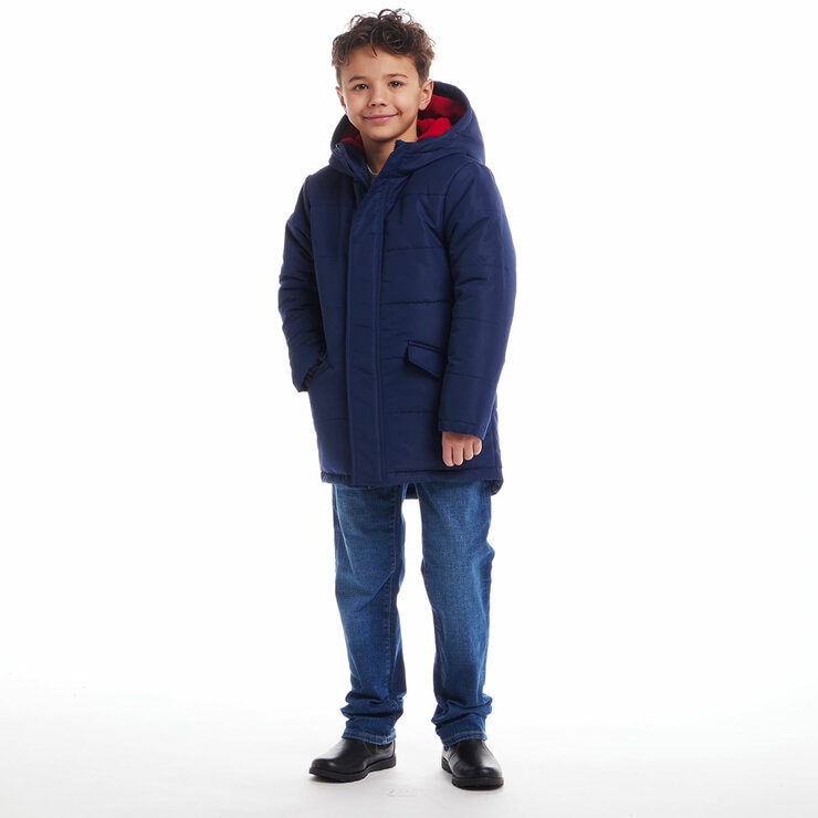 Andy & Evan Boys Back to School/Weekend Parka in Navy