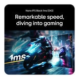 LG UltraGear 27 Inch 4K Ultra HD 240Hz IPS Gaming Monitor, 27G850A-B