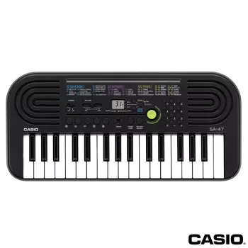 Casio SA-47H5, Mini Keyboard in Black