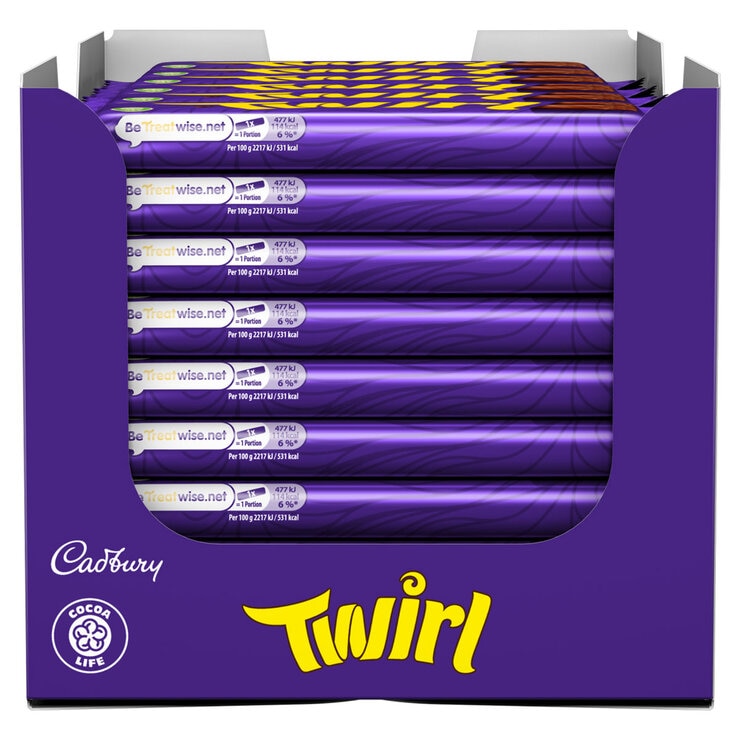 Cadbury Twirl, 48 x 43g