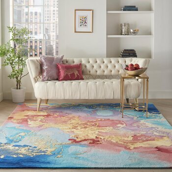 Prismatic Multicolour Rug in 3 Sizes