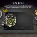 Hisense Hi6 HI8432BSCWF 80cm Induction Hob with Bridge Zone, in Black
