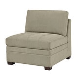 Thomasville Tisdale Beige Fabric Armless Chair
