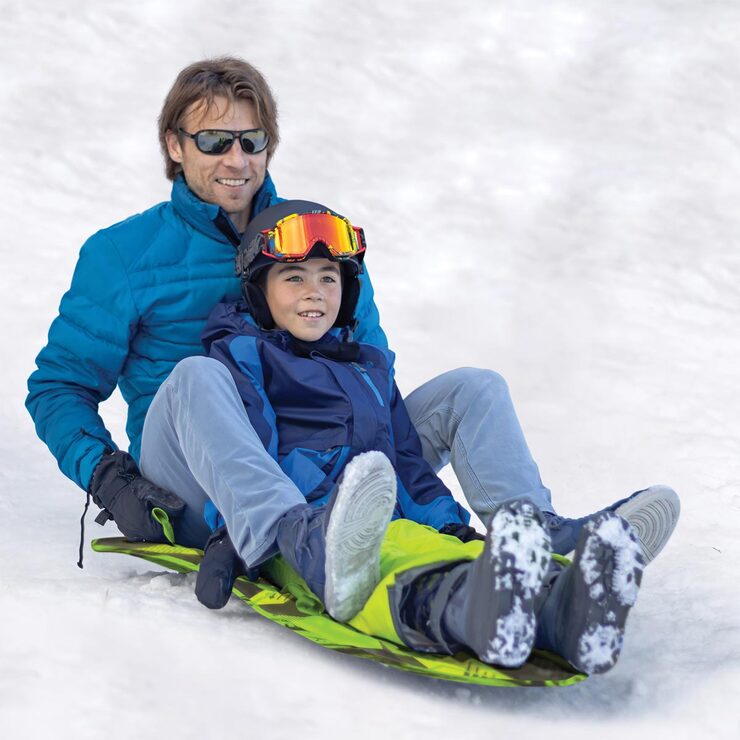 SnoStorm™ 50" 2 Seater Vipernex Snow Sled in Lime Costco UK