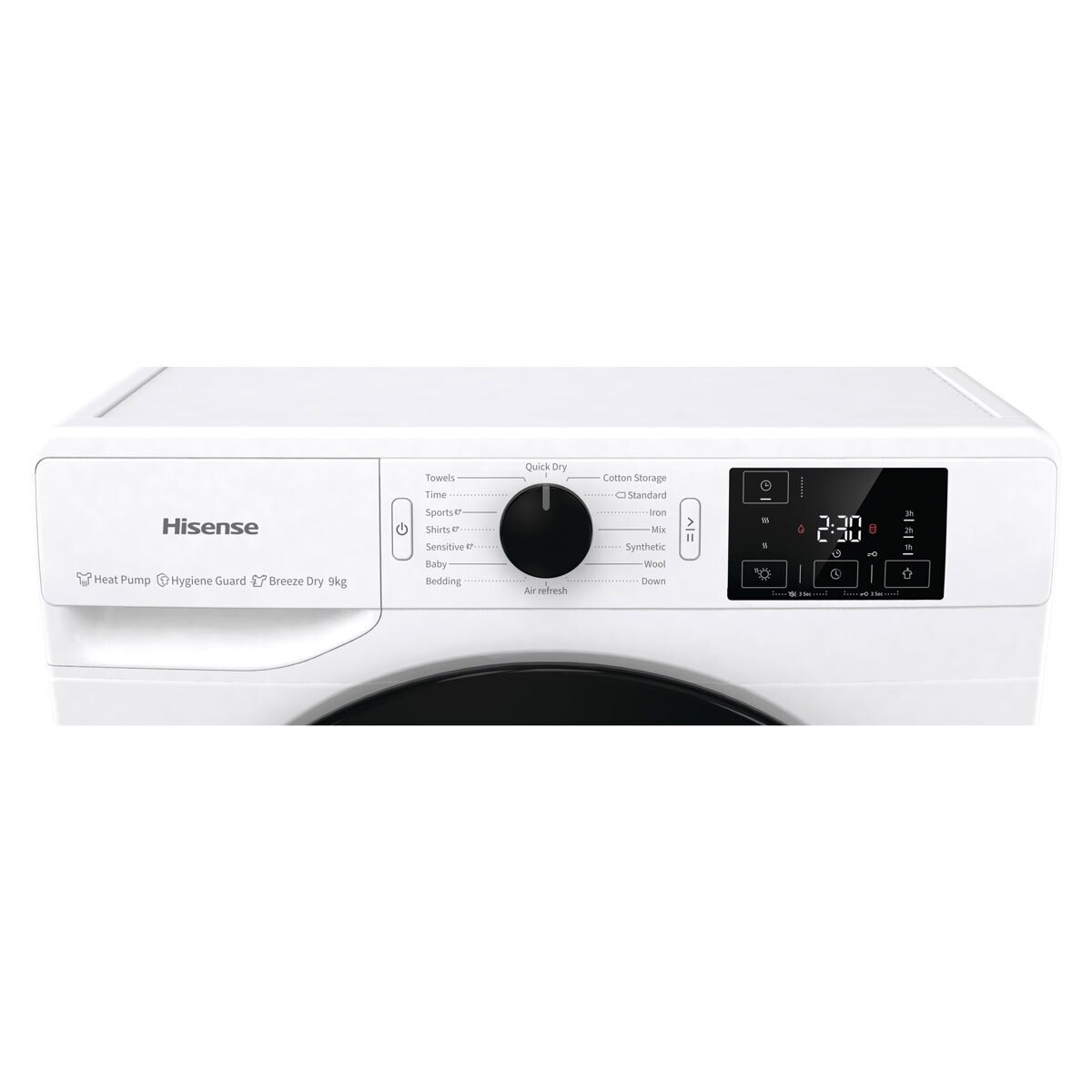 Hisense DHGE904, 9kg, Heat pump Dryer