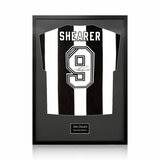Alan Shearer Signed Newcastle Shirt Football Shirt in Black Alan Shearer Signed Newcastle Shirt Football Shirt in Black