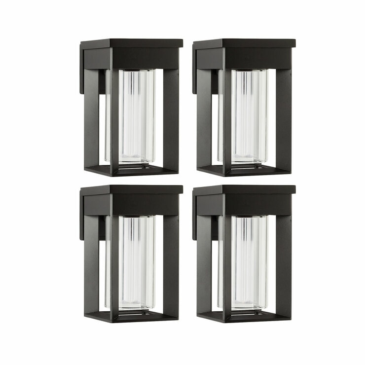 Naturally Solar Wall Accent Lights - 4 Pack