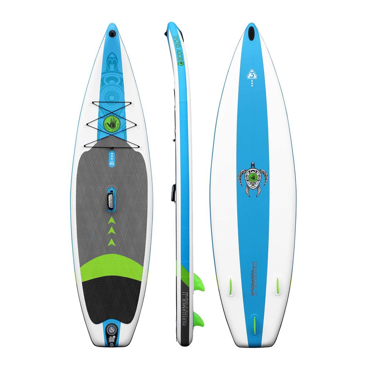 Body Glove Performer 11ft Inflatable Paddle Board With Pump, Backpack
