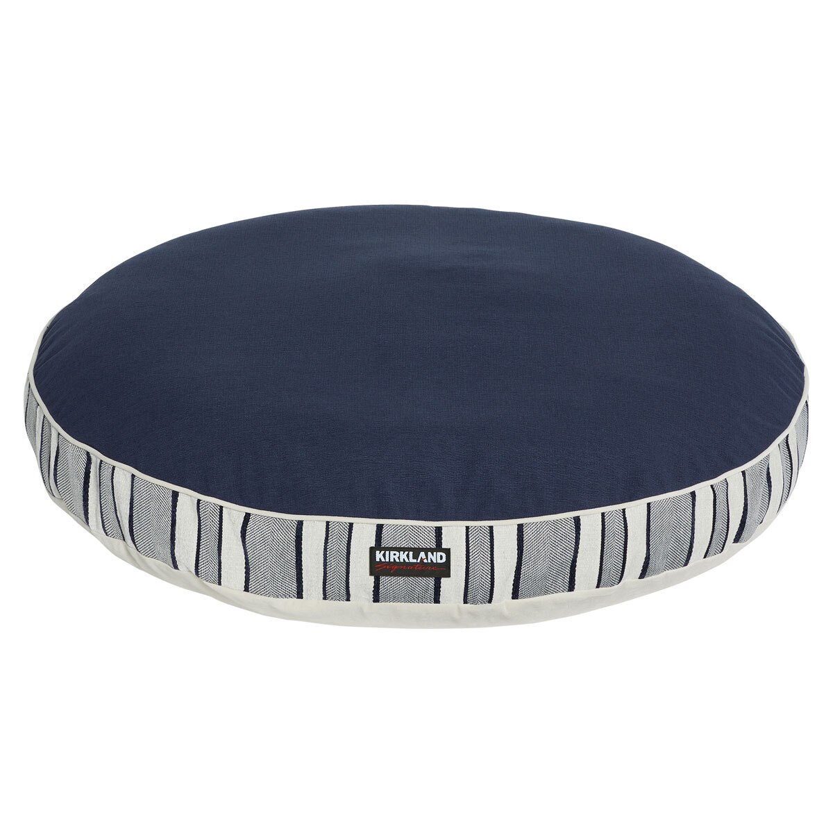 Kirkland Signature Round Pet Bed in Blue, 42"