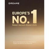 Image of Dreame as Europe's number one robot vacuum brand in 2025 Image of Dreame as Europe's number one robot vacuum brand in 2025