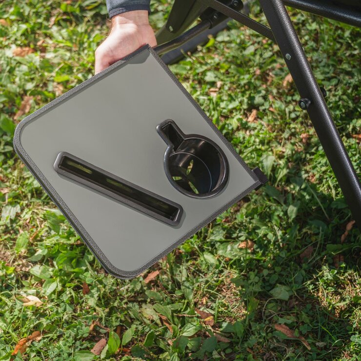 Lifestyle image showing the side table