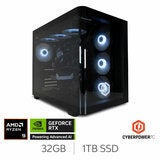 CyberPower, AMD Ryzen 9, 32GB RAM, 1TB SSD, NVIDIA GeForce RTX 5080, Gaming Desktop PC