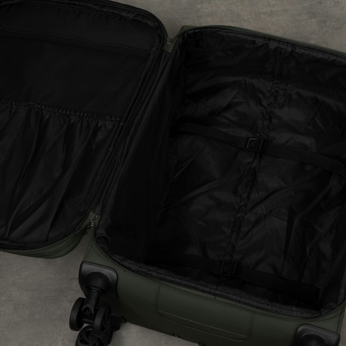 Rock Vitality Softshell Suitcase 4pc set in Khaki