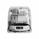 Front view of robot vacuum Front view of robot vacuum