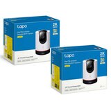 TP-Link Tapo C225 2K 4MP Pan/Tilt AI Home Security Wi-Fi Camera - 2 Pack