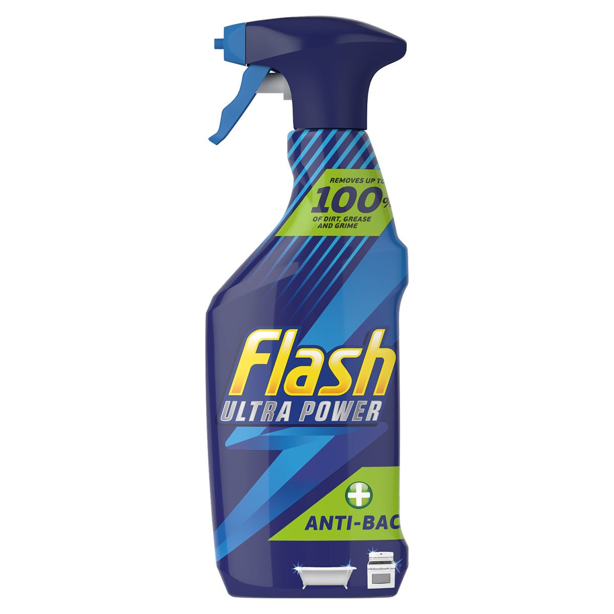 Flash Ultra Antibacterial Spray, 10 x 500ml Costco UK