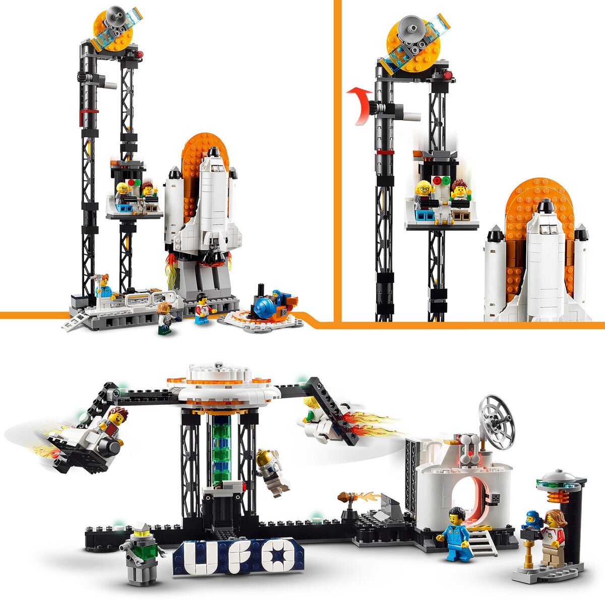 LEGO Creator Space Roller Coaster Model 31142 9 Years