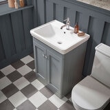 Tavistock Ashby 60.7 cm Floor Mounted Vanity Unit in Blue