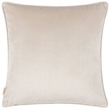Furn Lanzo Velvet Feather Fill Cushion 2 Pack in Ivory, 45 x 45 cm