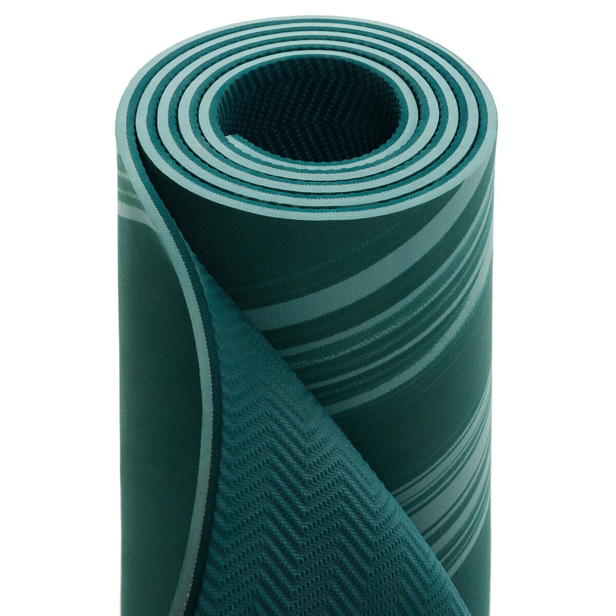 Lole Yoga Mat in Dark Teal Marble