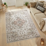 Concept Looms Liberty Neutral Washable Rug, in 3 Sizes