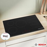 Bosch Series 6 PXV831HC1E 80cm Flex Induction Hob in Black