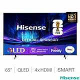 Hisense 65E78QTUK PRO 65 Inch QLED HD Smart TV Hisense 65E78QTUK PRO 65 Inch QLED HD Smart TV