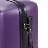 Rock Byron 3 Piece Hardside Luggage Set in Purple