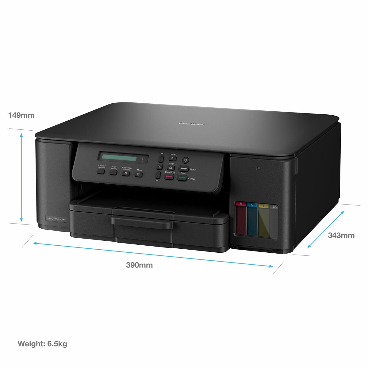 Brother 3-in-1 Ink Tank, DCP-T580DW