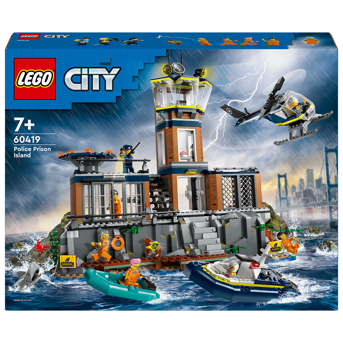 Buy LEGO City Police Prison Island Box Image at Costco.co.uk