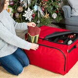 Christmas Ornament Storage Bag With 4 Trays