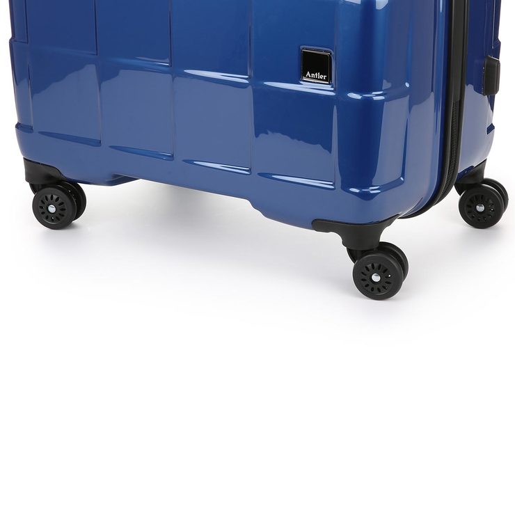 Antler Camden 3 Piece Hardside Suitcase Set, Metallic Navy Costco UK