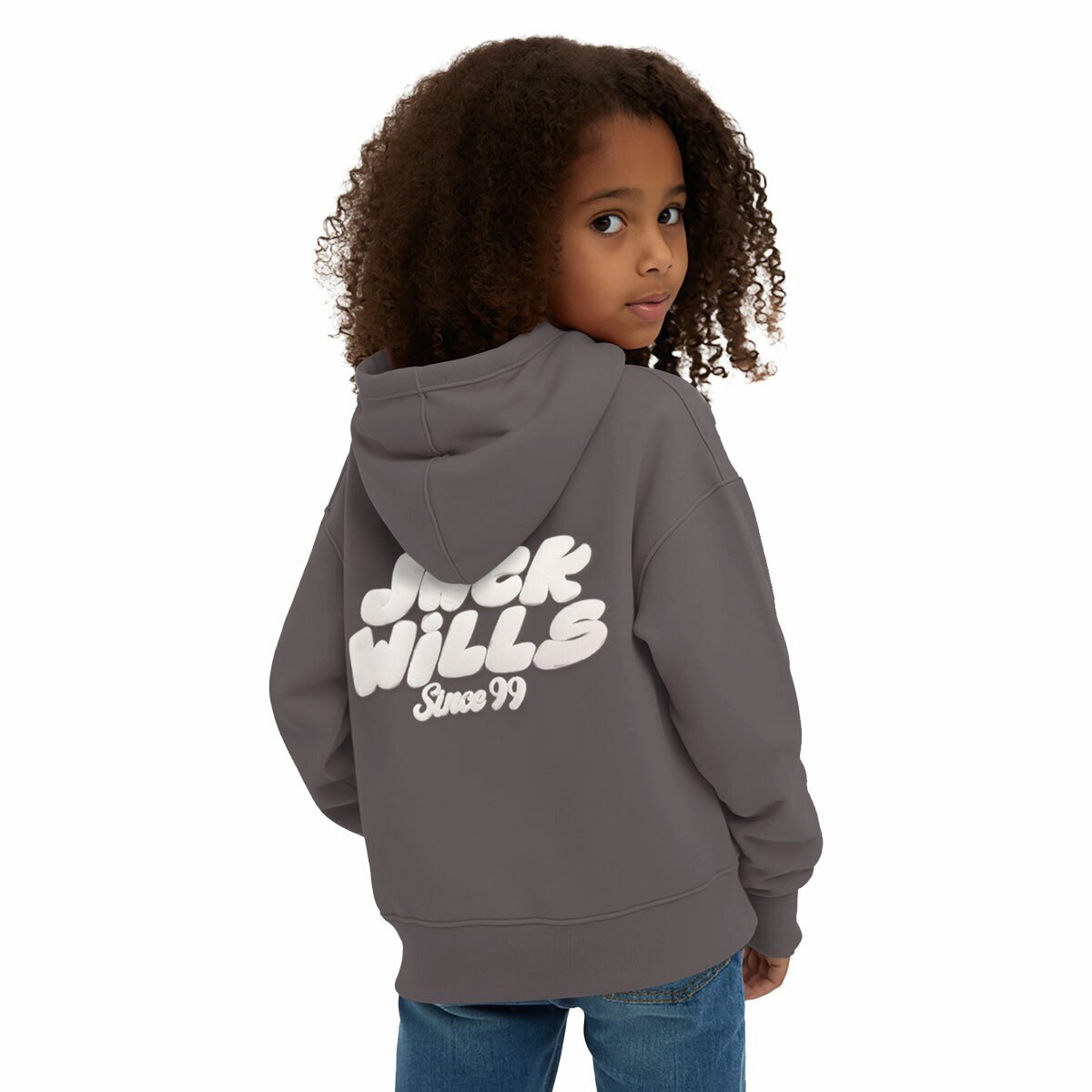 Jack Wills Youth Hoodie in Slate