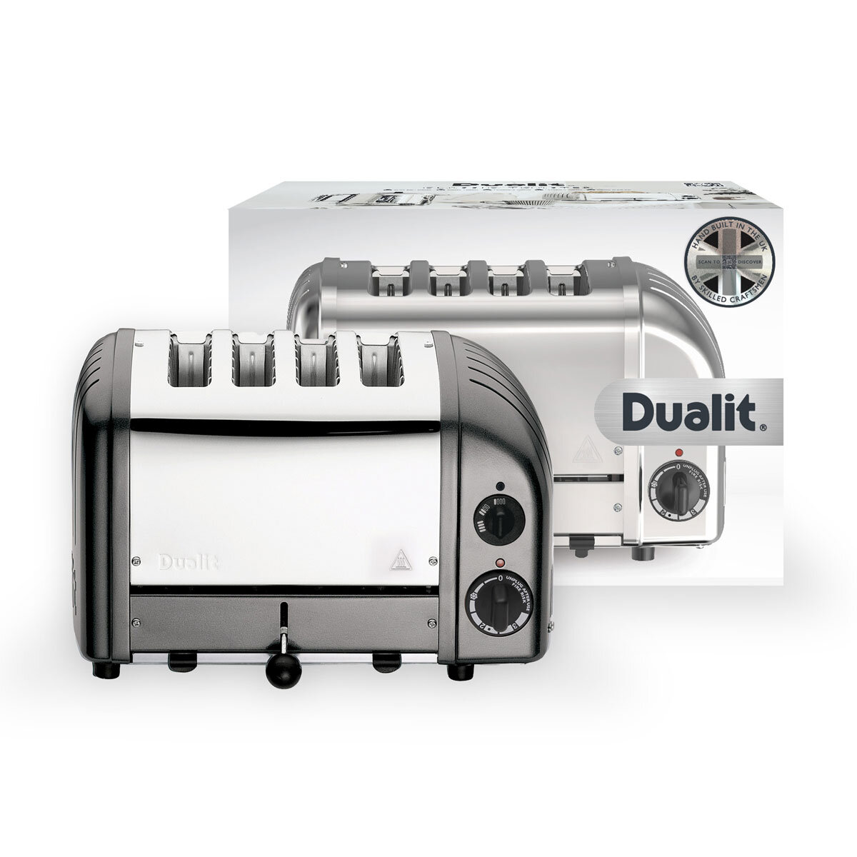 Dualit Metallic Charcoal Classic Toaster
