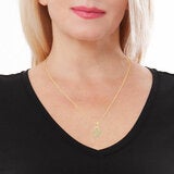 0.34ctw Round Brilliant Cut Diamond Knot Pendant, 14ct Yellow Gold 0.34ctw Round Brilliant Cut Diamond Knot Pendant, 14ct Yellow Gold