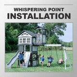 Installation Service for #528859 Backyard Discovery Whispering Point Swing Set