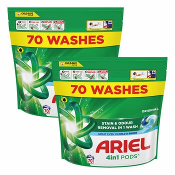 Ariel 4 in 1 Pods, 140 Wash Ariel 4 in 1 Pods, 140 Wash