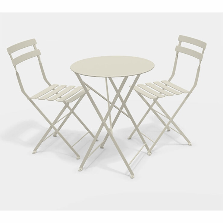 Fermob 3 Piece Bistro set in Light Brown