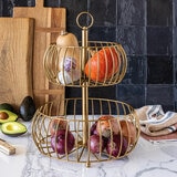 Over & Back 2-Tier Basket