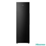Hisense FT5K310GSFC KitchenFit Upright Freezer, C Rated in Black Steel