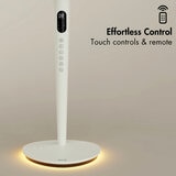 Aircraft Air Lume Pedestal Fan Effortless Control Touch Controls & Remote