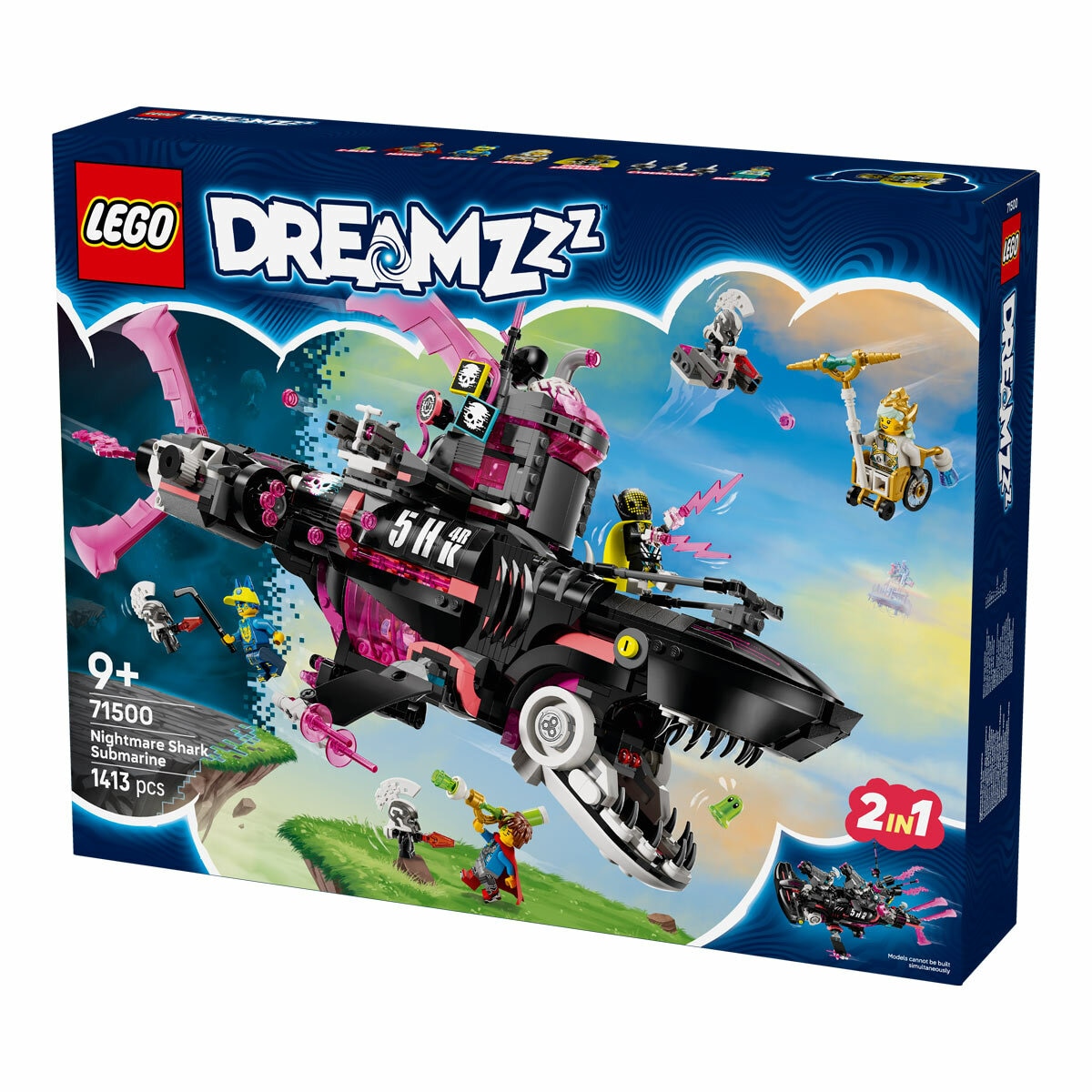 LEGO DREAMZzz Nightmare Shark Submarine - Model 71500 (9+ Years)