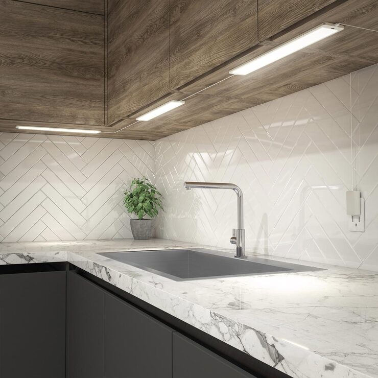 Artika Stream Set of 3 Motion Sensor LED Under Lights Costco UK