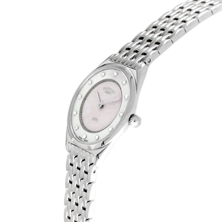 Rotary Ladies Ultra Slim Swiss Watch LB08000/02 Costco UK