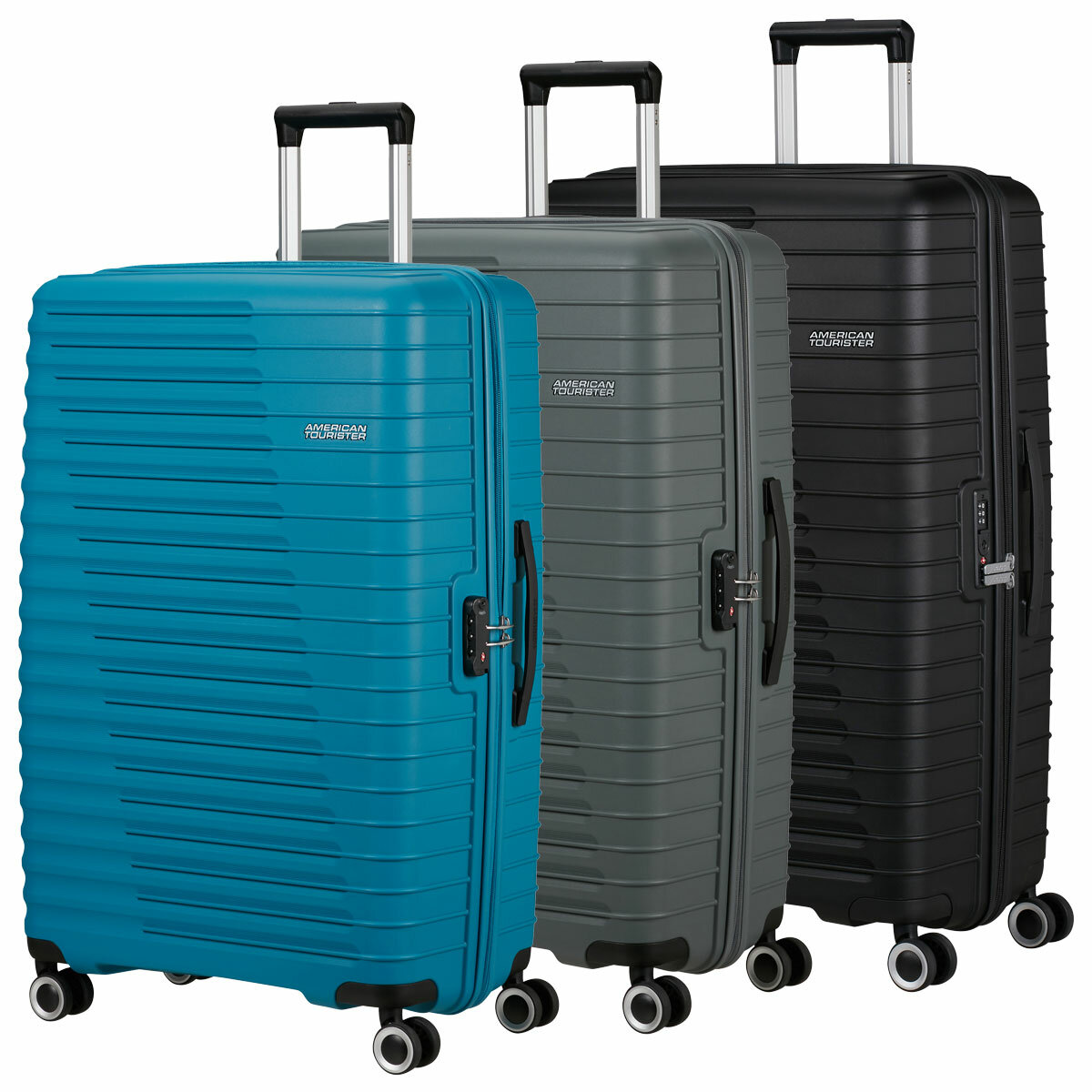 American Tourister Jet Driver RoadRush 77cm Large Hardside Spinner Case in 3 Colours