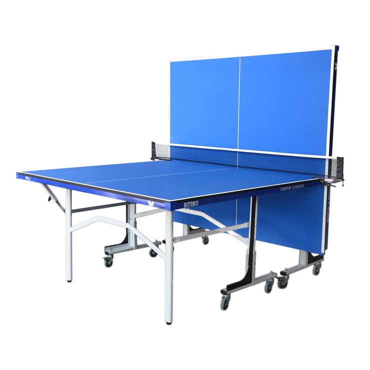 Butterfly Signature 16 Indoor Table Tennis Table with 2 Bats and 3